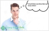 Chi phí khám nam khoa hết bao nhiêu tiền? giá chỉ có 280k