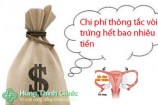 Chi phí thông tắc vòi trứng hết bao nhiêu tiền? Bảng giá 2021