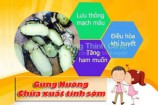 Cách sử dụng gừng nướng chữa suất tinh sớm tại nhà