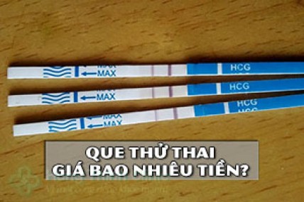 Que thử thai là gì, giá 1 que là bao nhiêu tiền, mua ở đâu